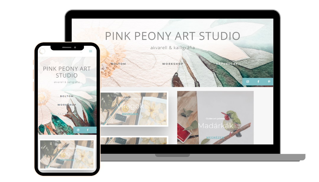 Pink Peony Art Studio